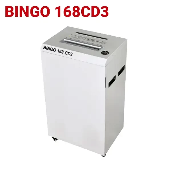 Máy hủy tài liệu công nghiệp Bingo 168-CD3