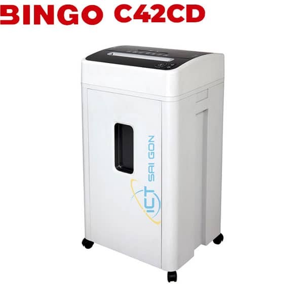 Máy hủy tài liệu Bingo C42CD - Hủy vụn nhanh, an toàn, tiện lợi