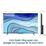 Google Tivi Coocaa 4K 75 inch 75C9 Giá Rẻ Chính Hãng