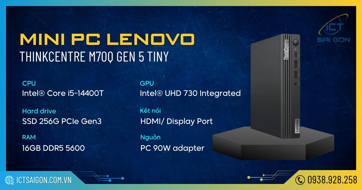 Thinkcentre M70q Gen 5 - post 1