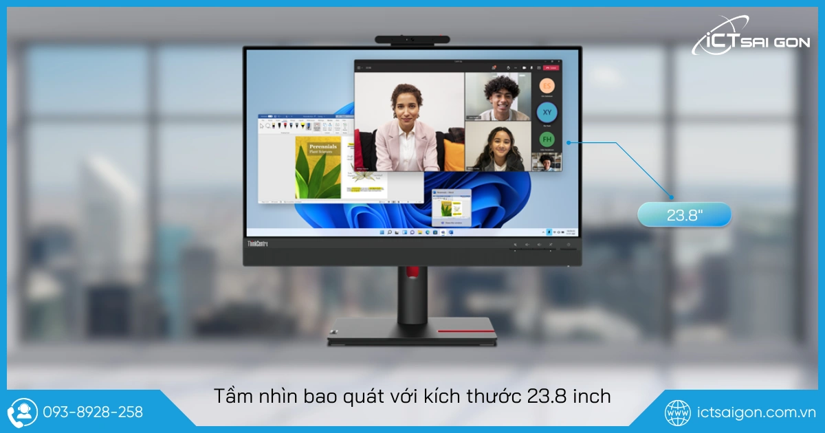 ThinkCentre TIO 24 Gen 5 - post 3