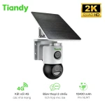 Camera 4G Tiandy TC-H363U - Ghi hình 2K/Pin NLMT/Quay 360/Đàm thoại 2 chiều