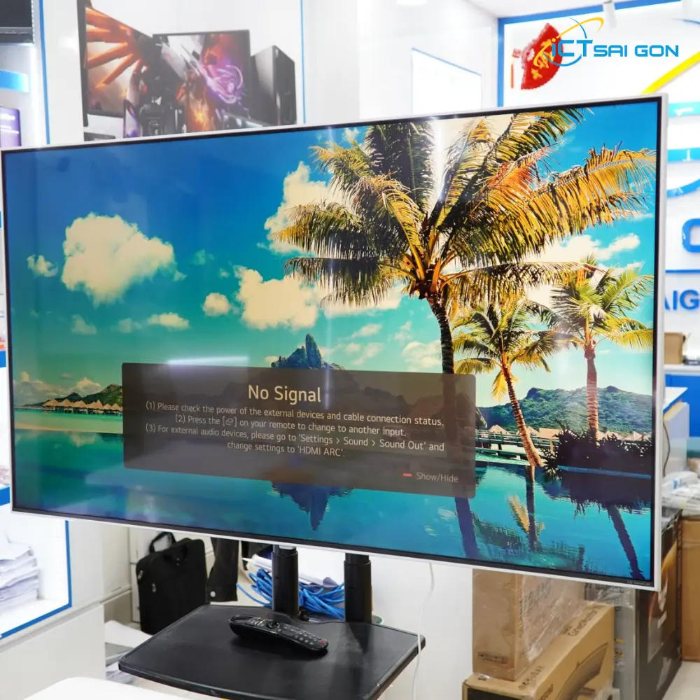 Smart Tivi LG NanoCell 55NANO77TPA 4K UltraHD 55 inch / 60Hz (Hàng thanh lý)