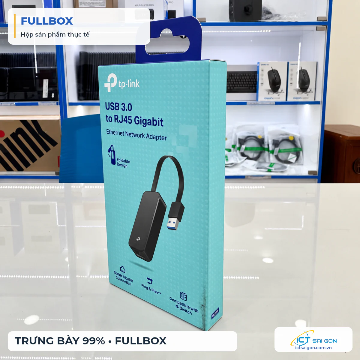 TP-Link UE306 – Bộ chuyển đổi USB 3.0 sang LAN Gigabit 1000Mbps — ảnh 4