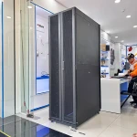 Thanh lý tủ rack 42U - Kích thước: Cao ~2m, Rộng 60cm, Sâu 1m  (Vietrack )