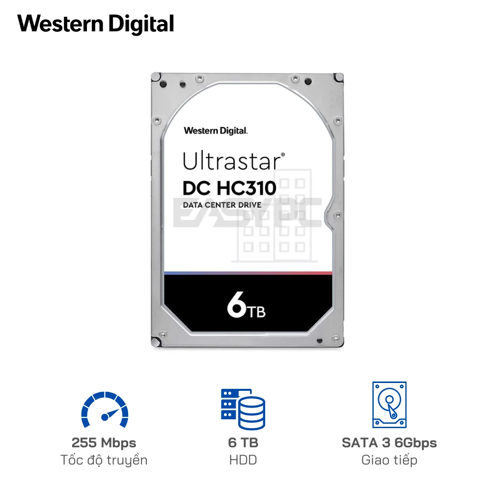 HDD WD Enterprise Ultrastar DC HC310 6TB/7200rpm