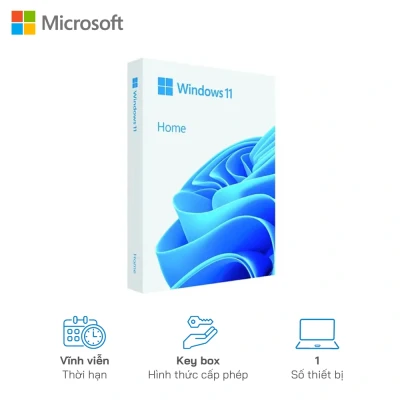 Phần mềm Microsoft Windows 11 Home 64-bit Eng Intl 1pk DSP OEI DVD