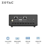 Mini PC Zotac Nano CI337 Cpu N100, Ram 8GB DDR5, SSD 256GB, WIFI+BT, HDMI, DisplayPort, USB-C, ZBOX-CI337NANO-BE1