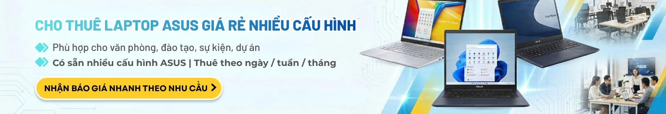 Banner danh mục cho thuê laptop Asus