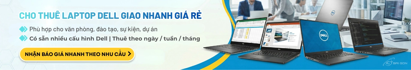 Banner danh mục cho thuê laptop Dell