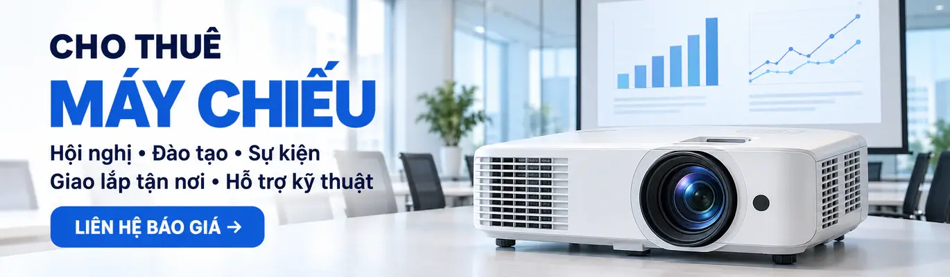 Banner danh mục Cho thuê máy chiếu