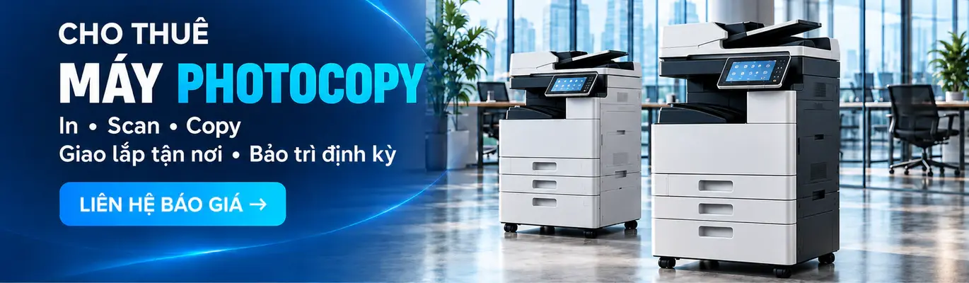 Banner Top danh mục Cho thuê máy photocopy