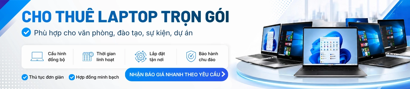 Banner danh mục Cho thuê laptop