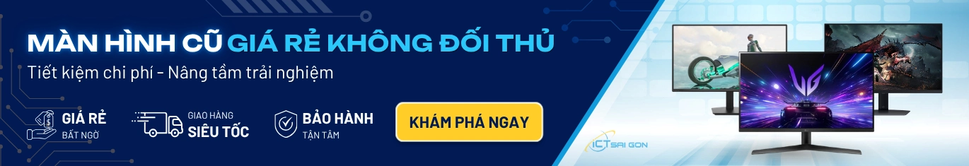 Banner Màn hình cũ trong Danh mục