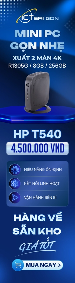 Banner sidebar Homepage HP T540 Thin Client