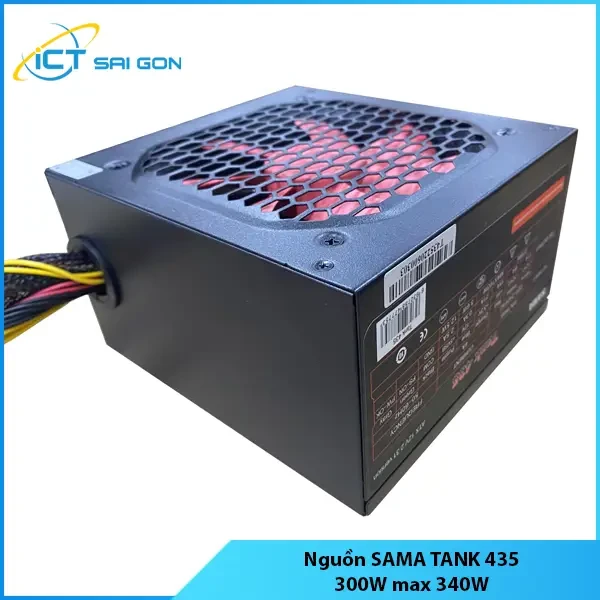 Nguồn Sama Tank 435 công suất thực 300W max 340W