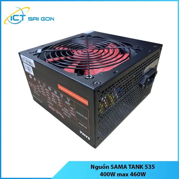 Nguồn Sama Tank 535 công suất thực 400W max 460W