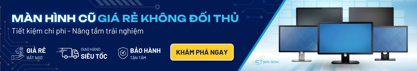 Banner Màn hình cũ trong Danh mục