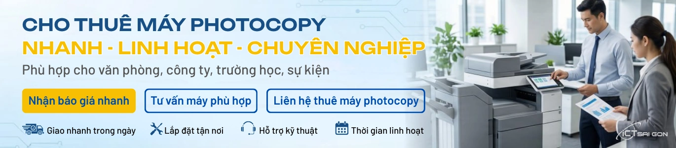 Banner danh mục Cho thuê máy photocopy