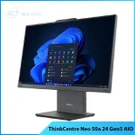 PC Lenovo ThinkCentre Neo 50a 24 Gen5 AIO, Core i5-13420H, Ram 16GB, SSD 512GB, Màn hình 23.8 inch FHD, 12SC0025VA