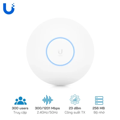 Bộ phát wifi UniFi U6 Lite 2 băng tần Đáp ứng 300 user